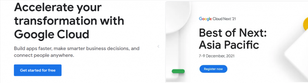 Google Cloud storage