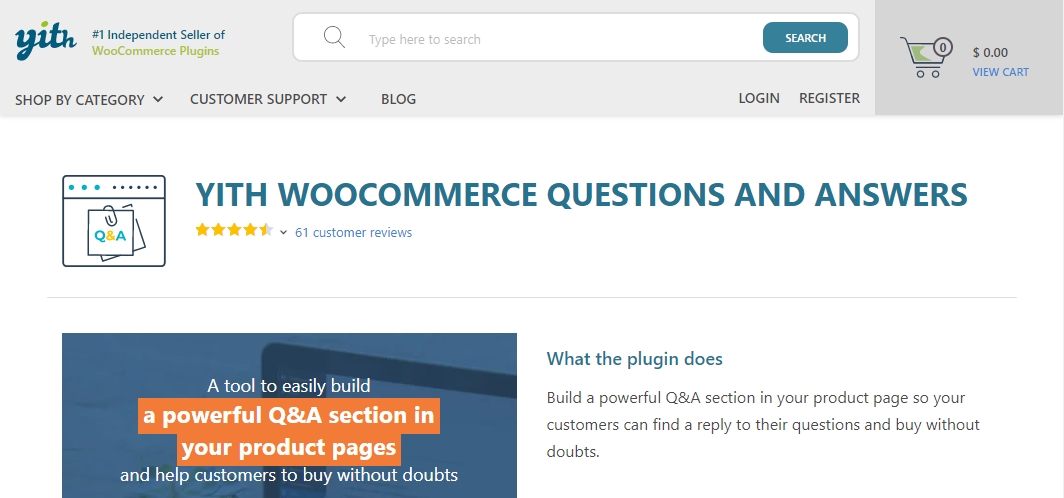 YITH WooCommerce Questions and Answers