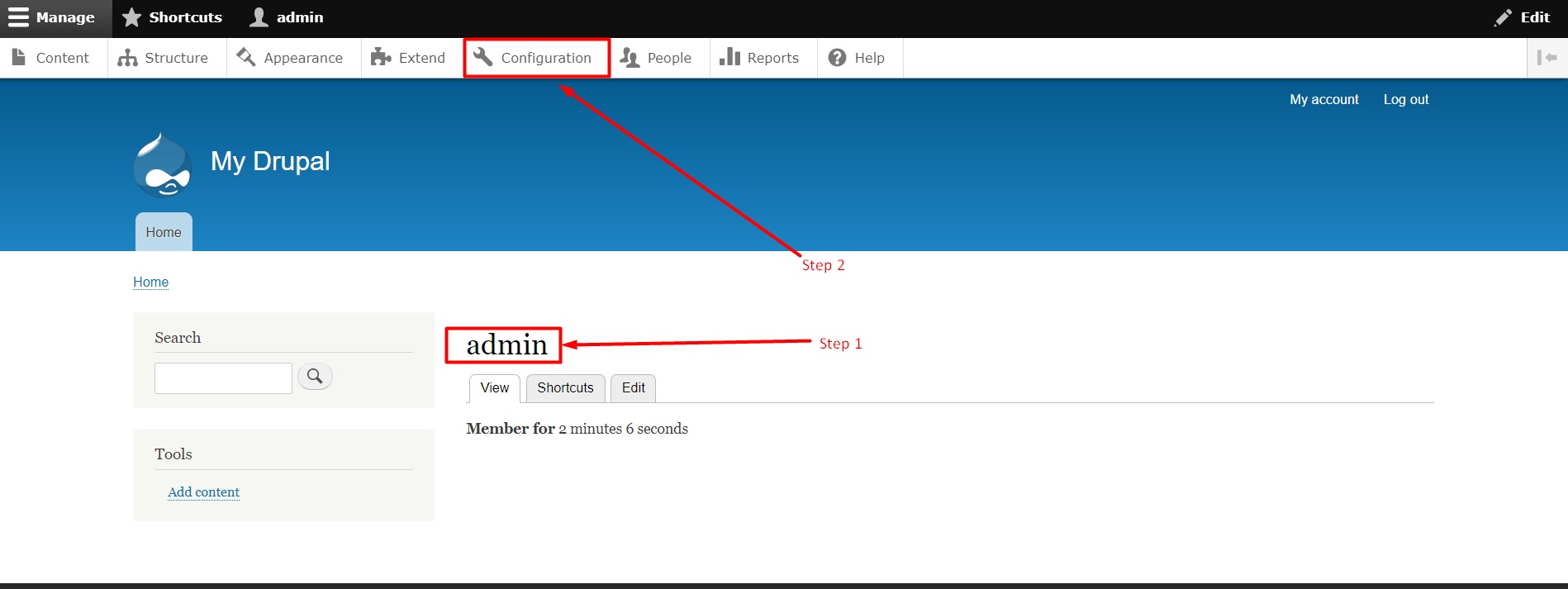 Change default Country in Drupal