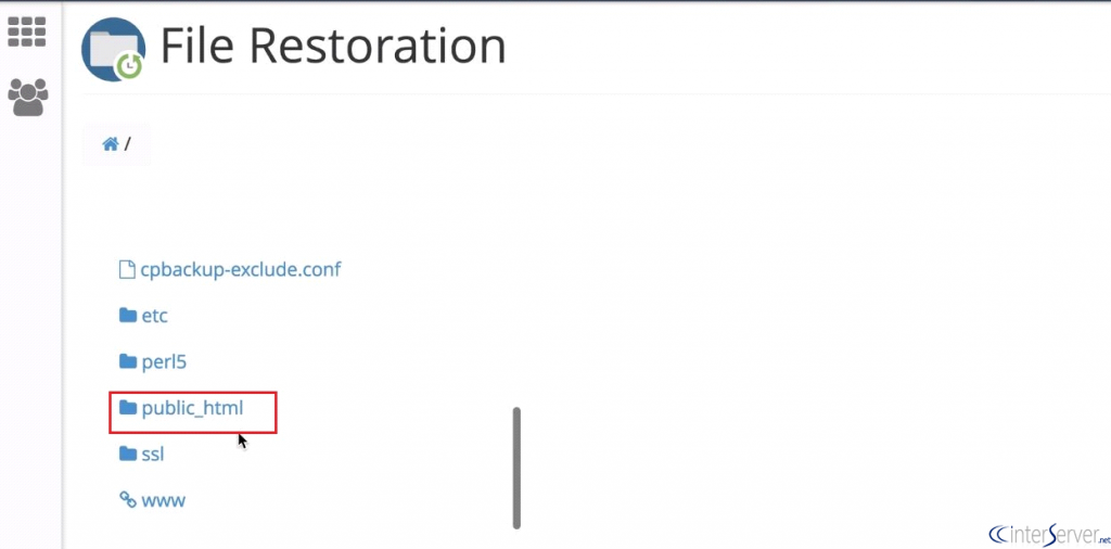 File Restoration
