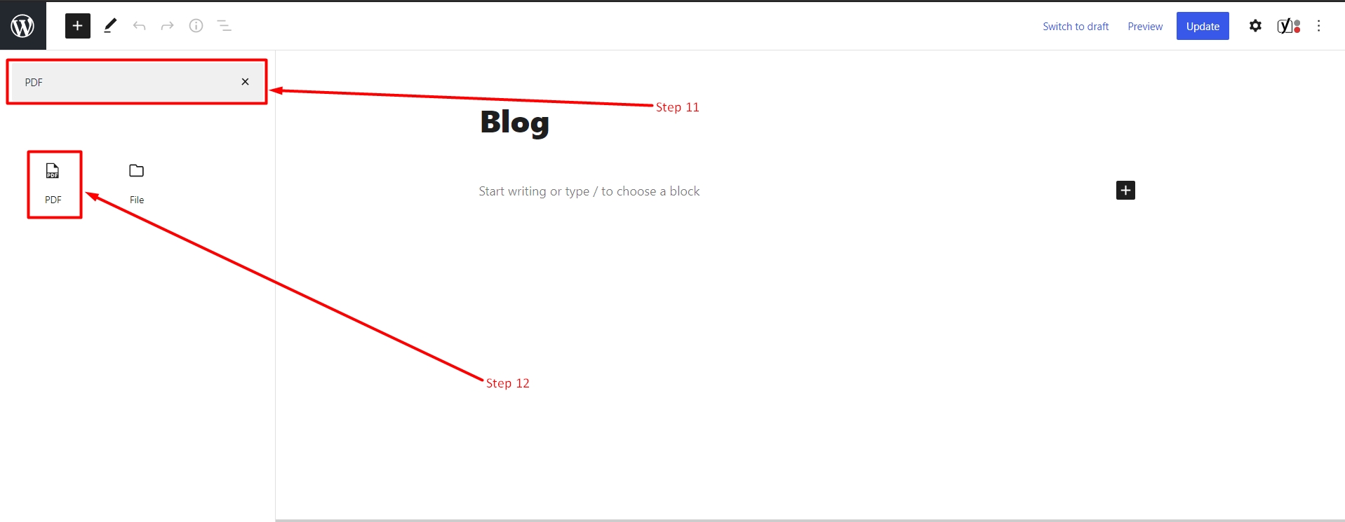 Embed PDF viewer in WordPress page