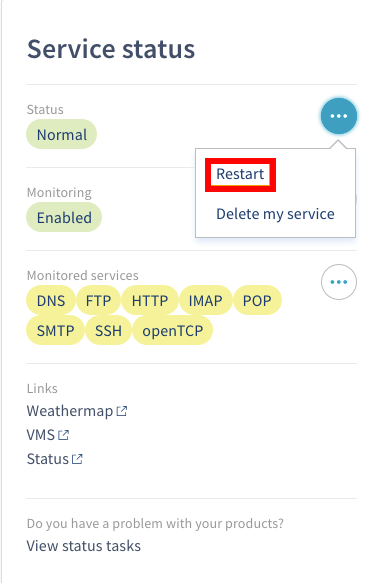 Boot up Server