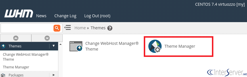 Managing Themes