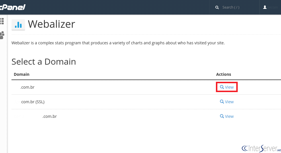 webalizer statistics