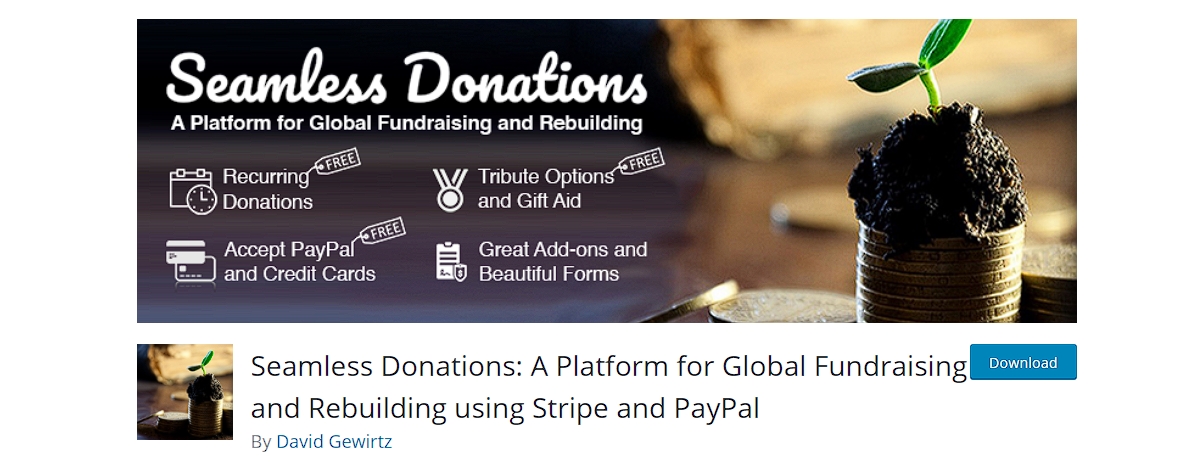 Seamless Donations - A platform for Global fundraising and rebuilding