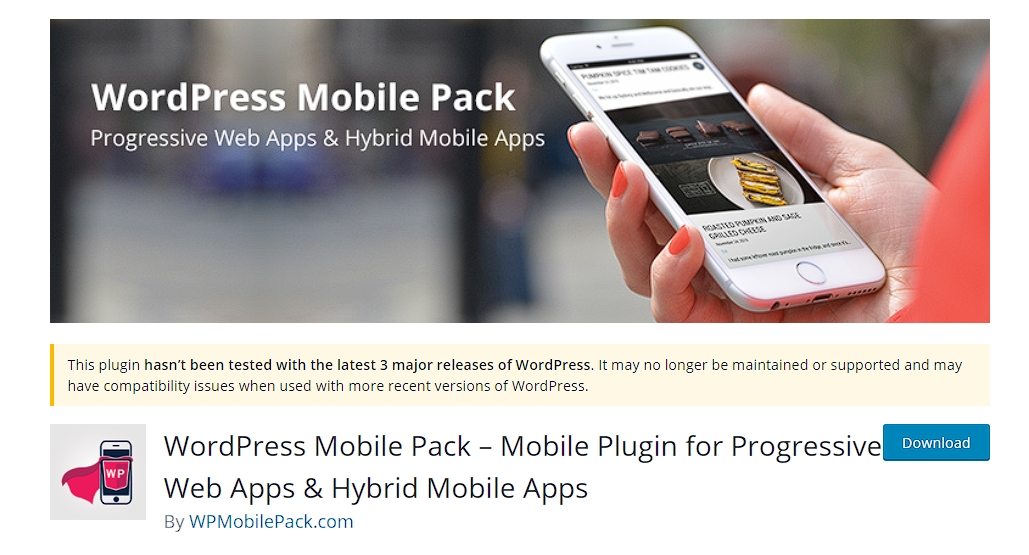 WordPress Mobile Pack plugin for WordPress