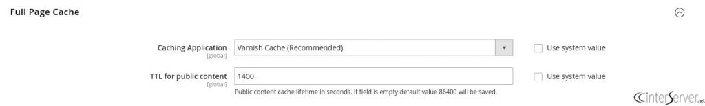 Configure Magento to use varnish