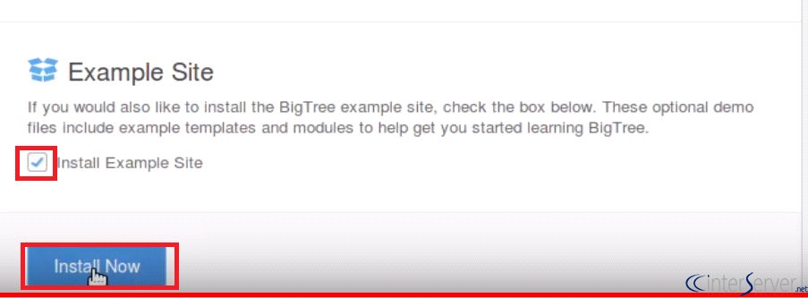 Install BigTree