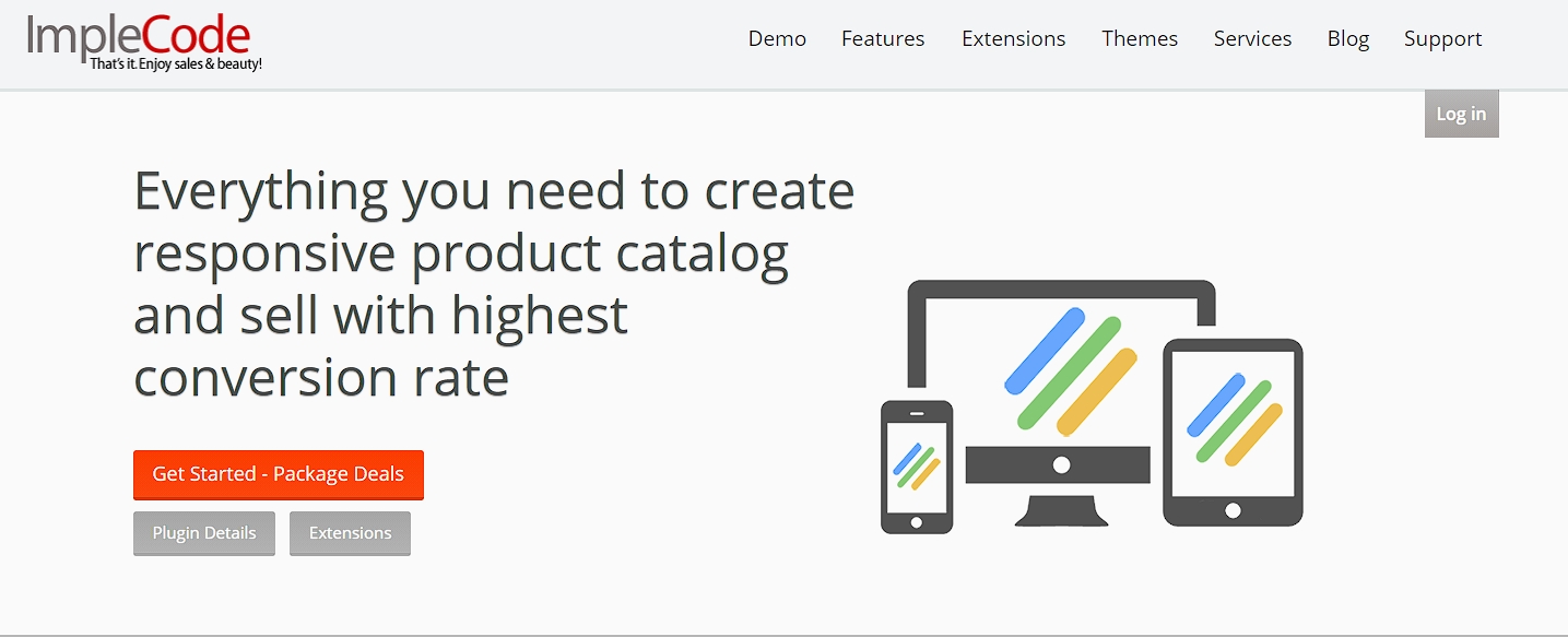 8. eCommerce Product Catalog for WordPress