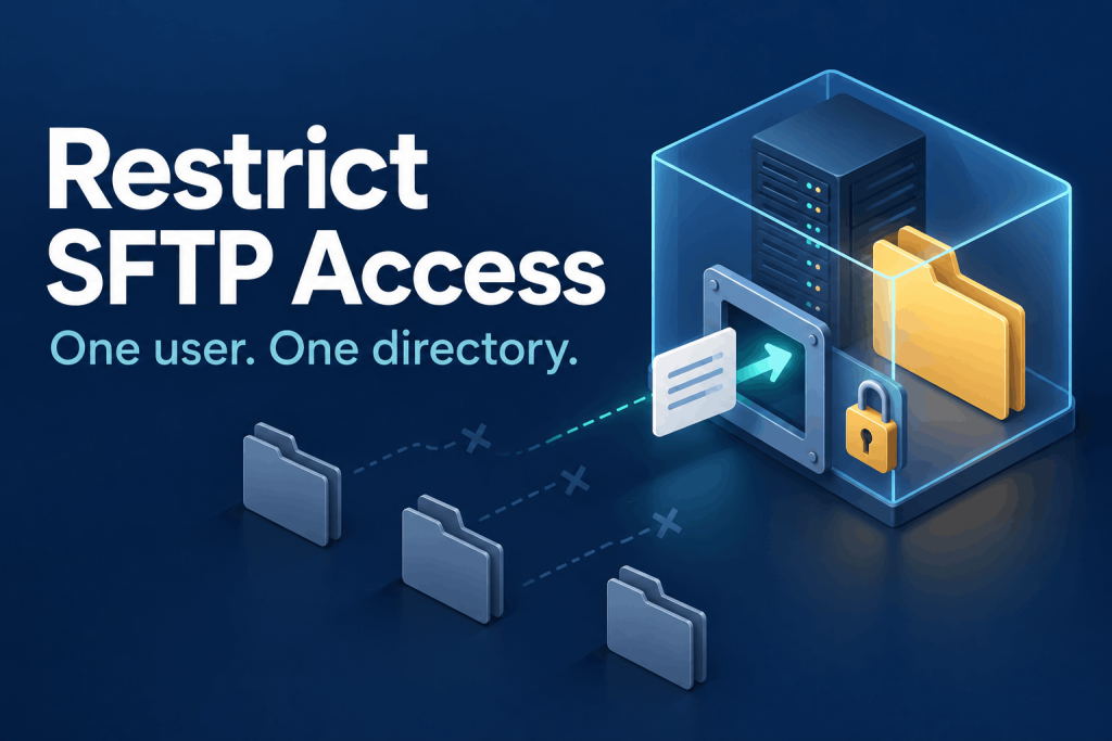 How to Restrict SFTP Users to One Directory