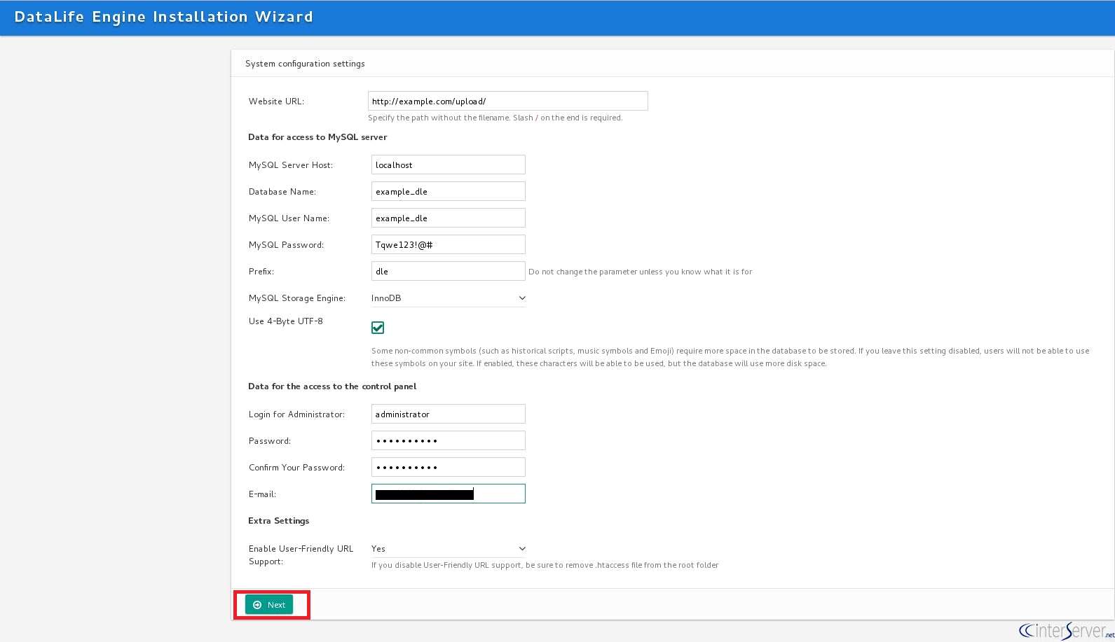 Install DLE