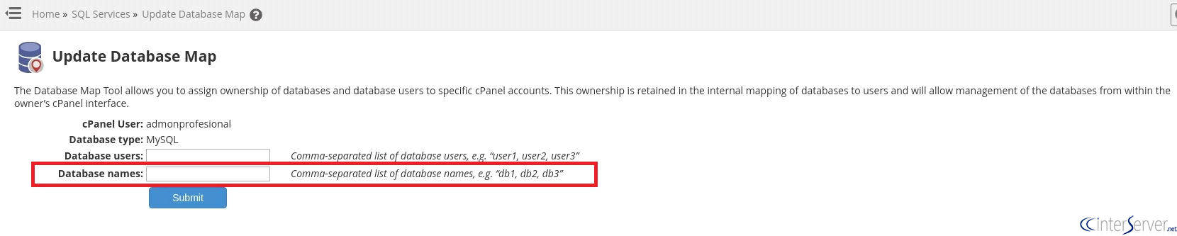 DB map Tool
