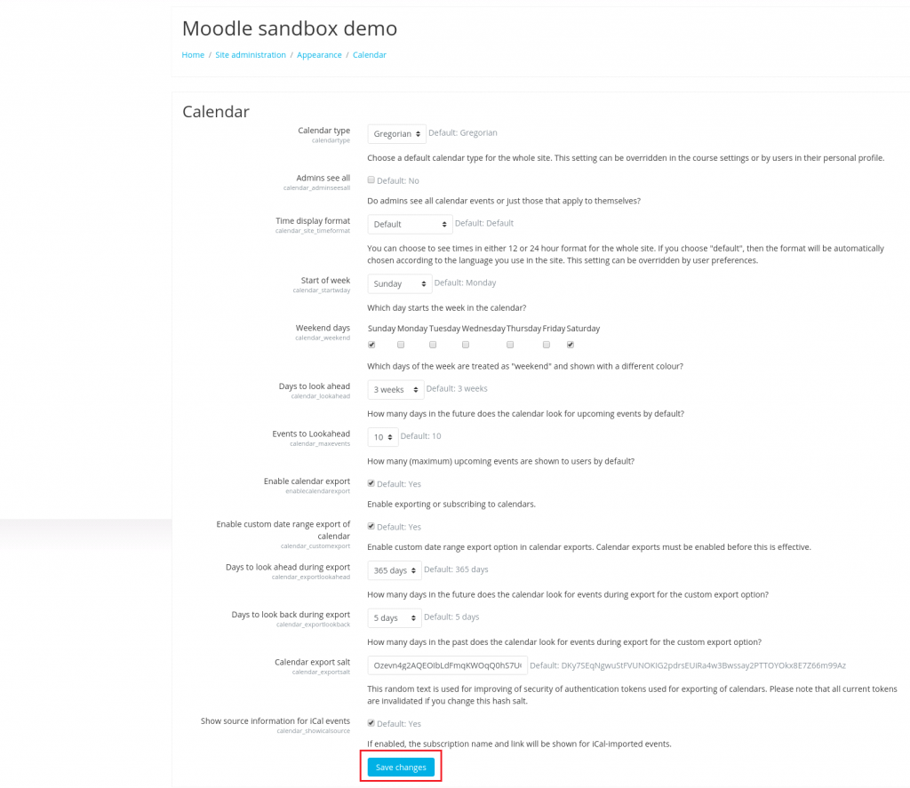 Calendar In Moodle5