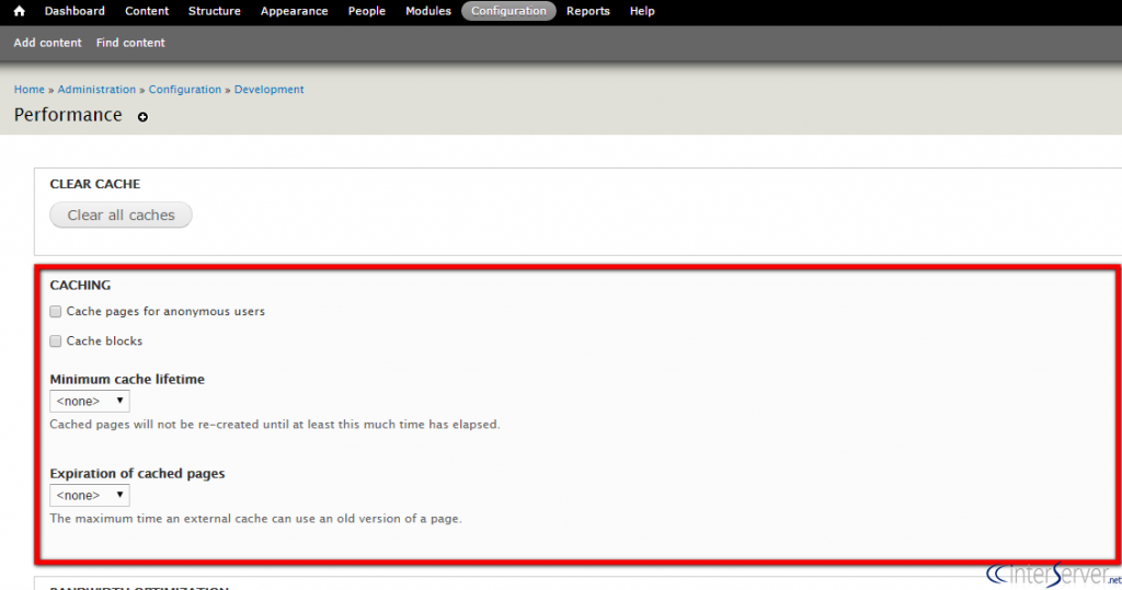 Enable cache blocks in Drupal