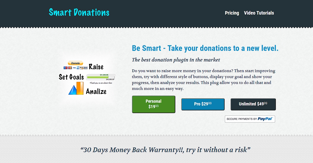 Smart Donation plugin for WordPress