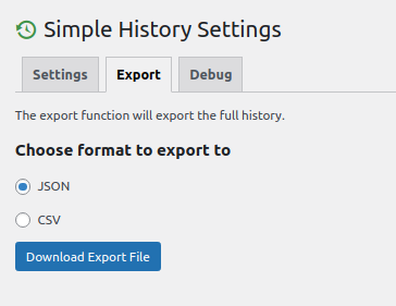 Simple History – Best Activity Feed Plugin for WordPress screenshot 5