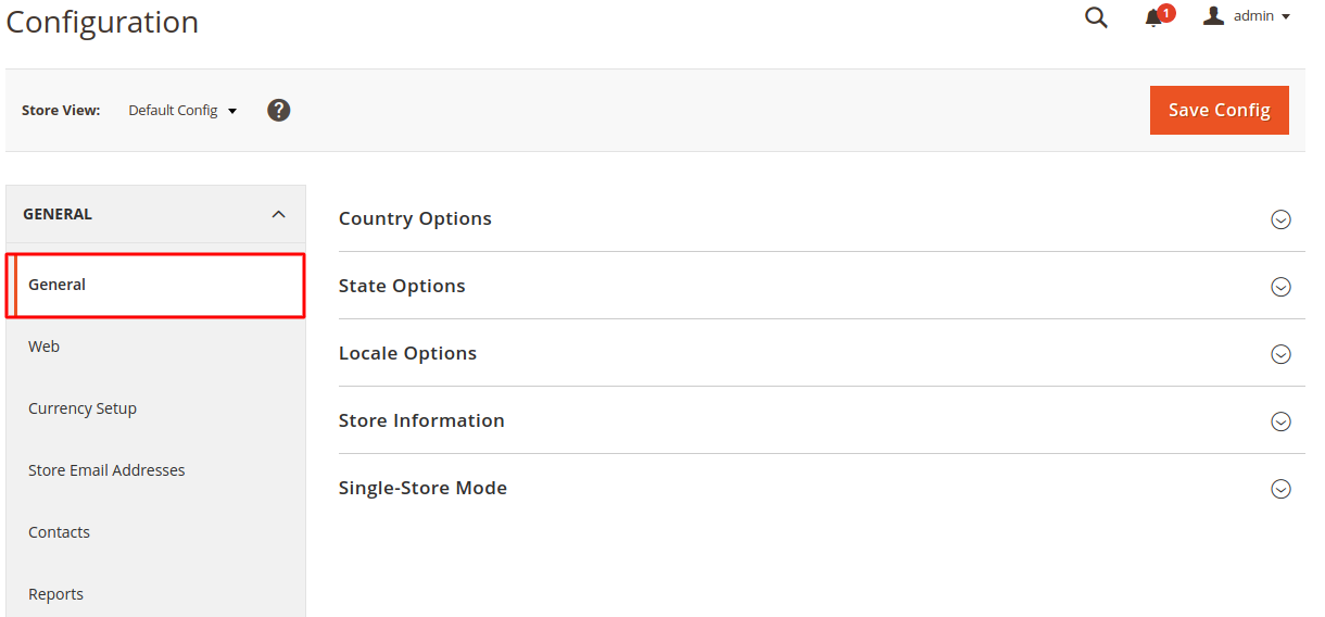 Set Default country in Magento - Step 2