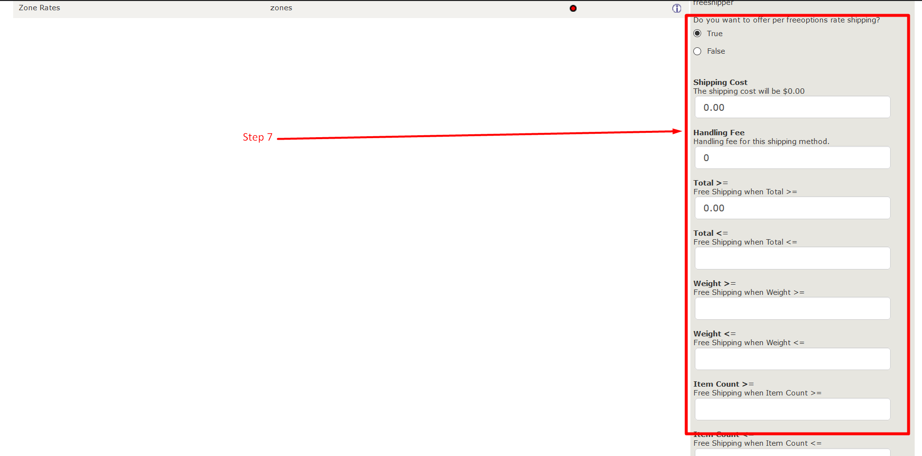 Install shipping module in ZenCart - Step 7