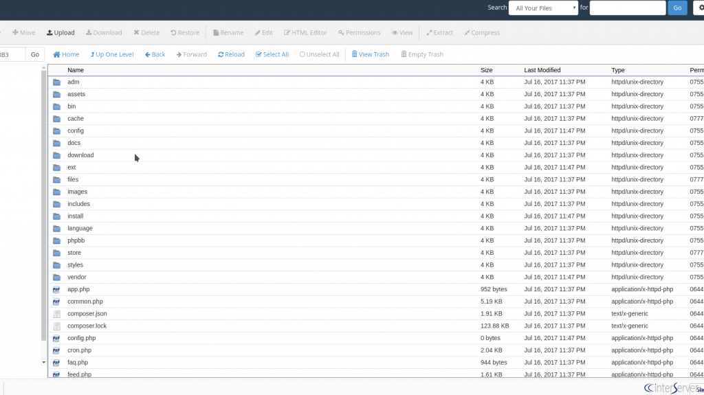 Install phpBB