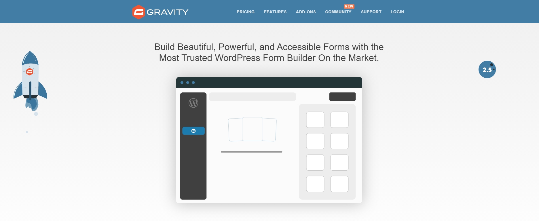 Gravity forms for WordPress