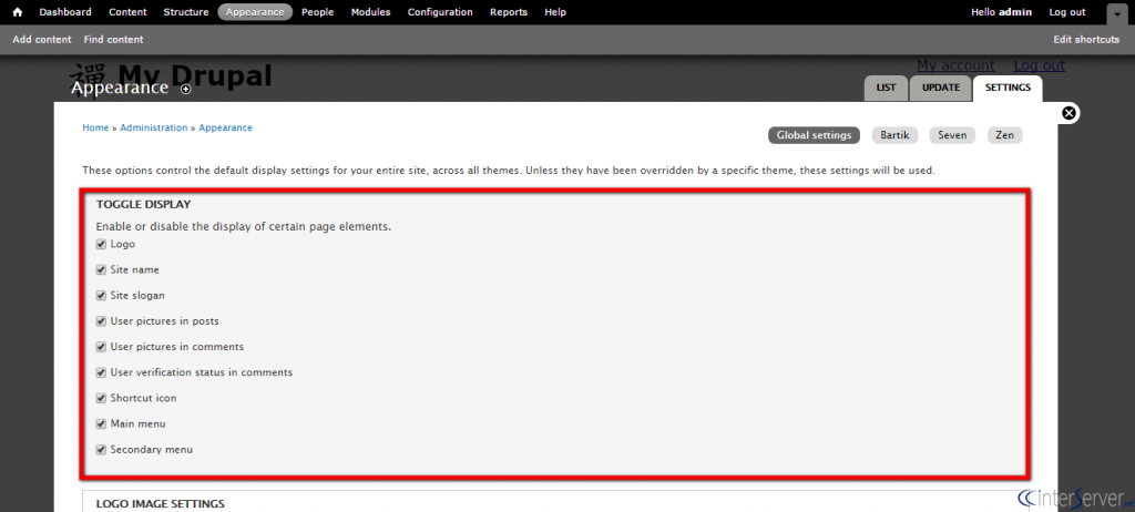 Disable site name in drupal theme