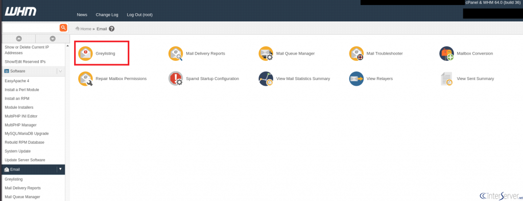 Enable Greylisting