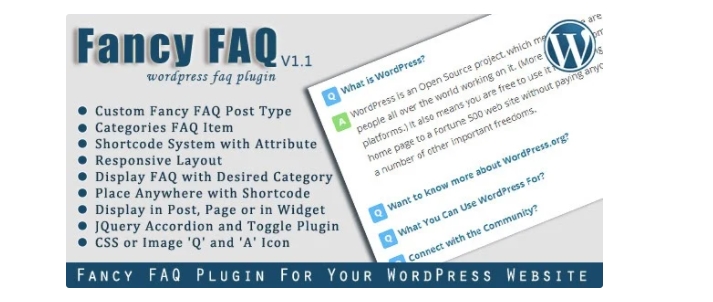 Gancy FAQ plugin for WordPress