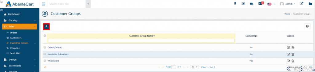 Customer group