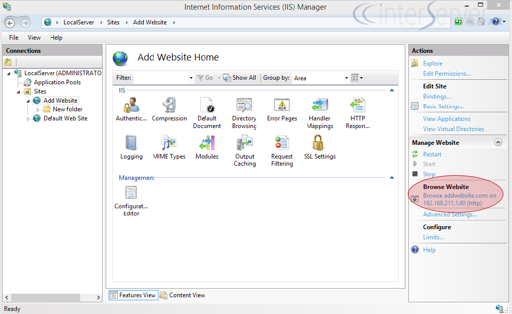 create websites