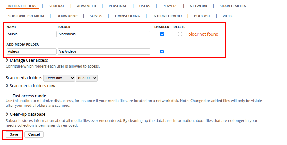 Install Subsonic Media Server on Linux: Complete Setup Guide screenshot 3