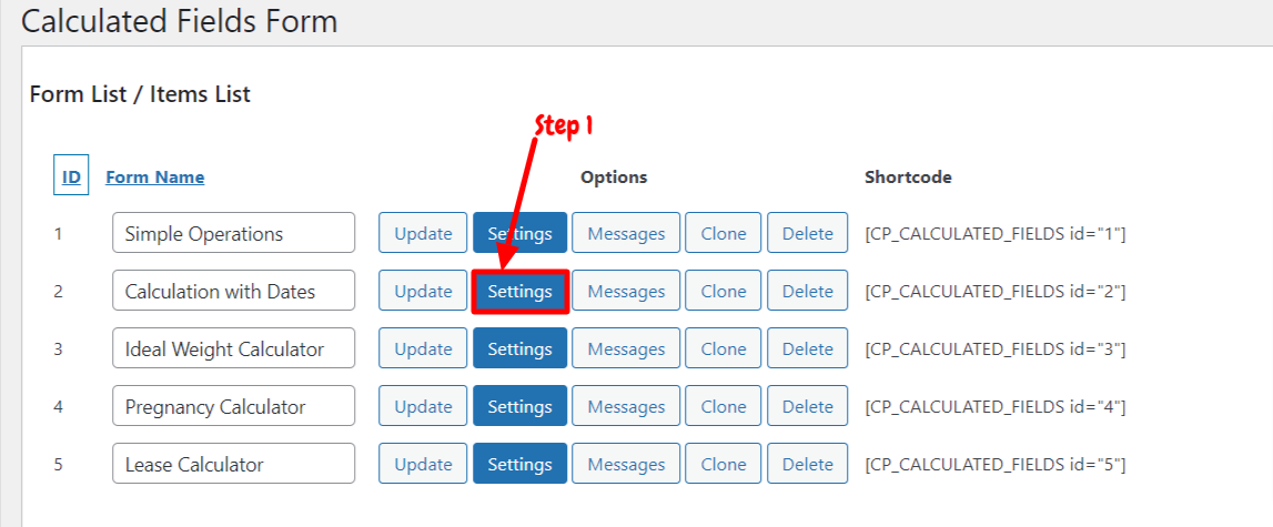 Step 1