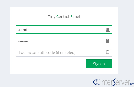 Install TinyCP