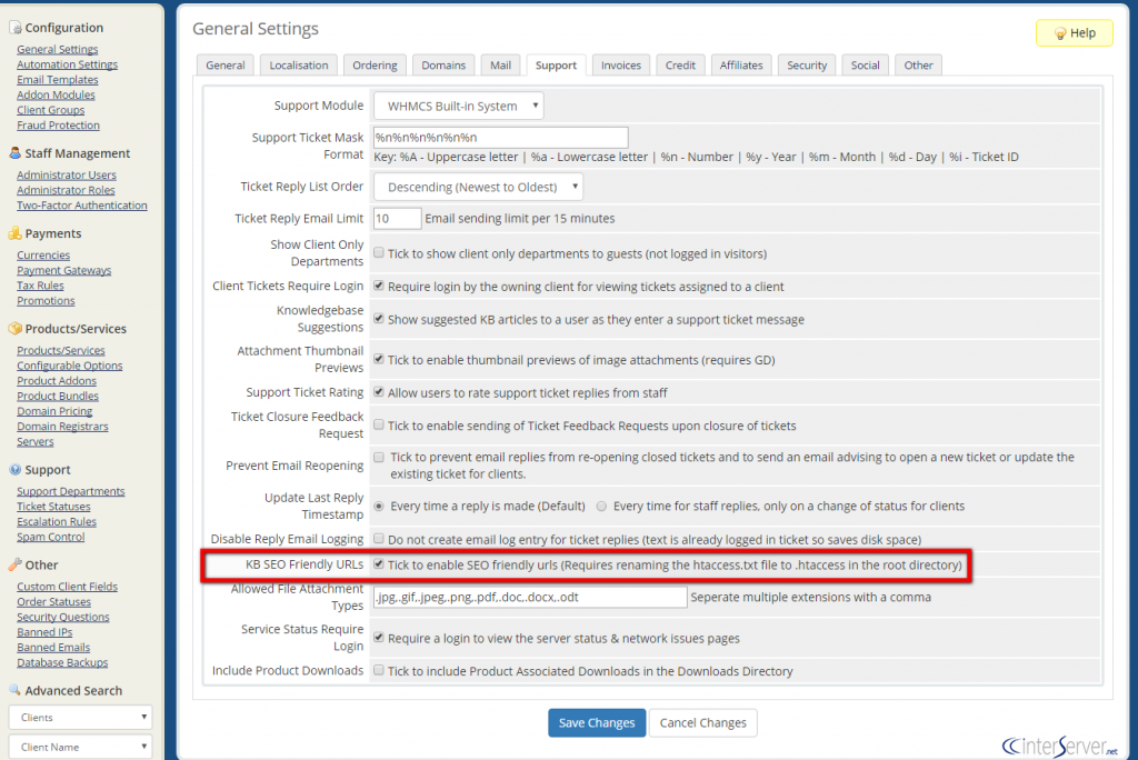 SEO Friendly URLs