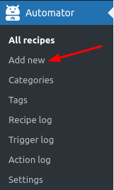 List of all recipes