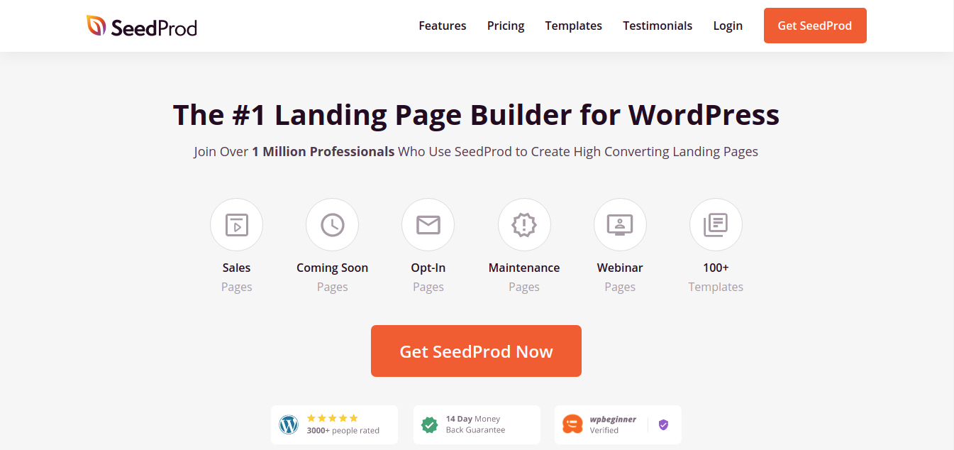 SeedProd - Create landing pages in WordPress with Ease!