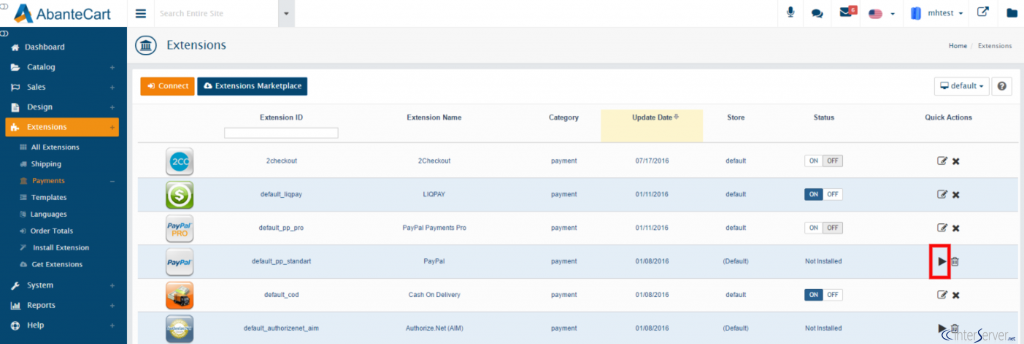 PayPal Payment