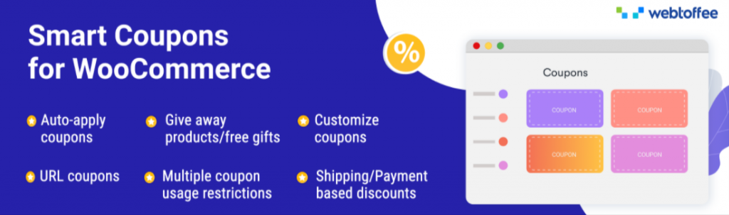 Smart Coupon codes for WooCommerce