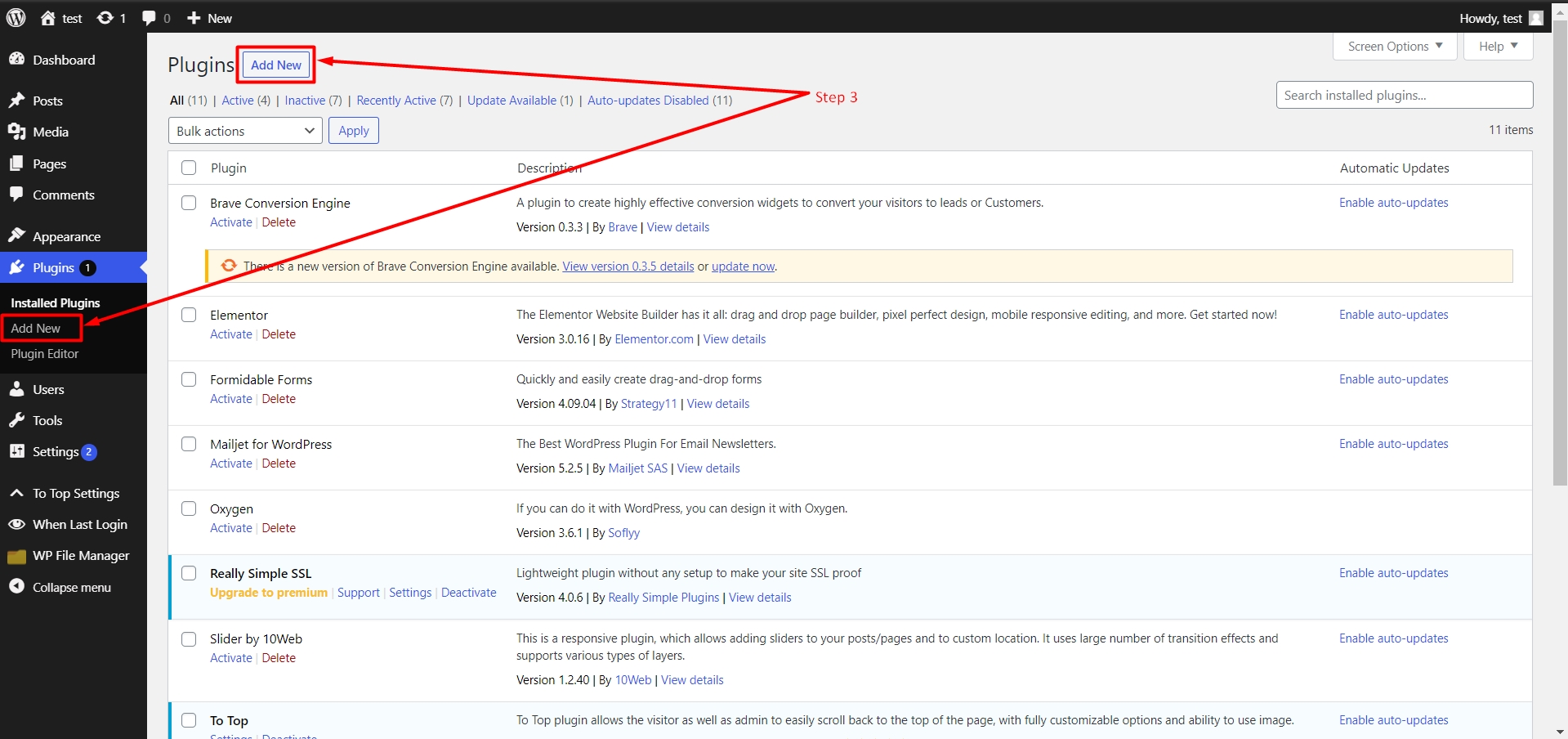 List of plugins in WordPress