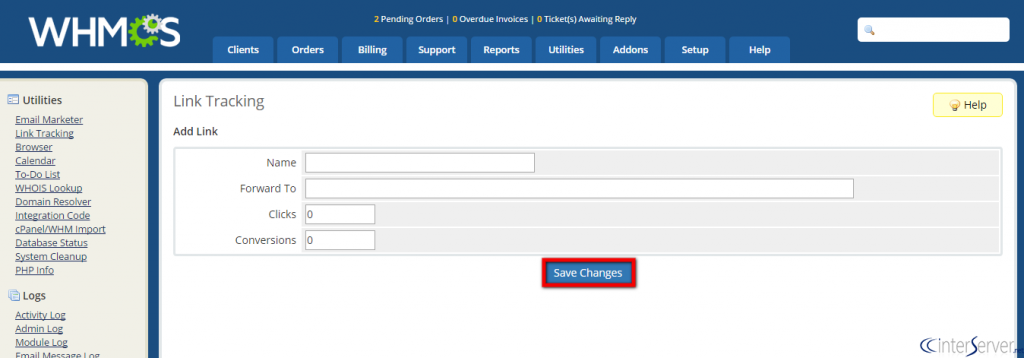 Link Tracking