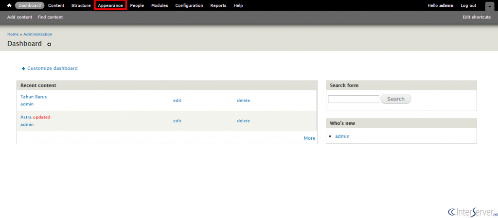 Upload custom logo in Drupal