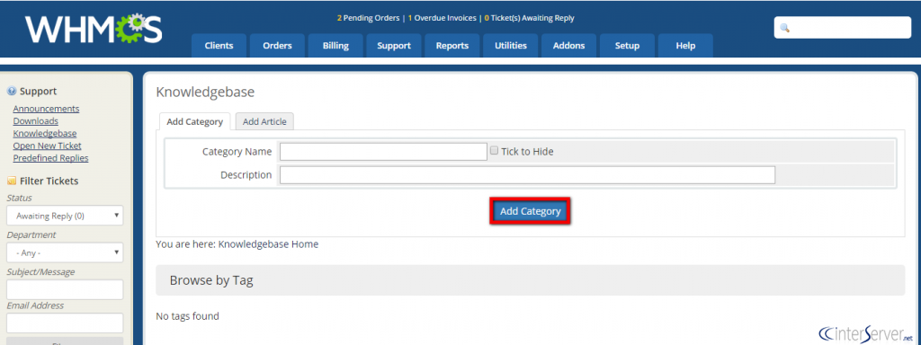 Create Knowledgebase