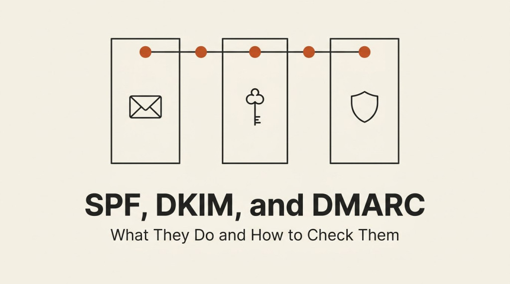SPF, DKIM, and DMARC: What They Do and How to Check Them
