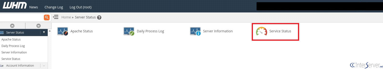service status