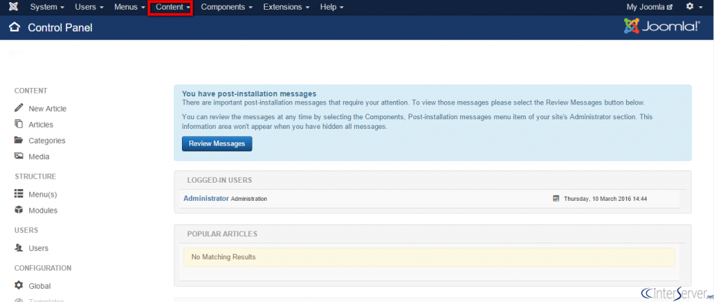 Hide Article Titlle in Joomla