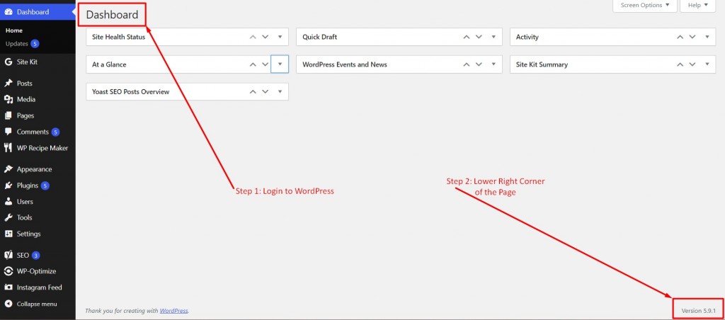 Method 1.1 Lower Right Corner