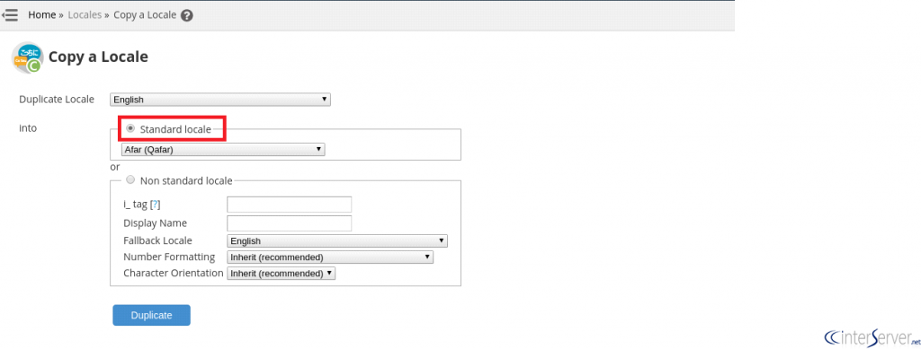 Copy Locales