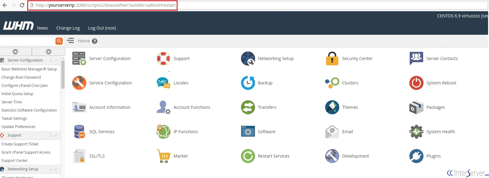 Reset SSH Port
