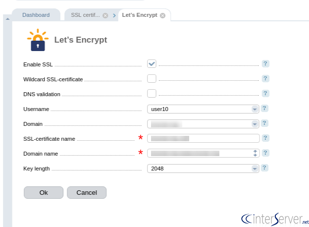 SSL certificates by Let's Encrypt