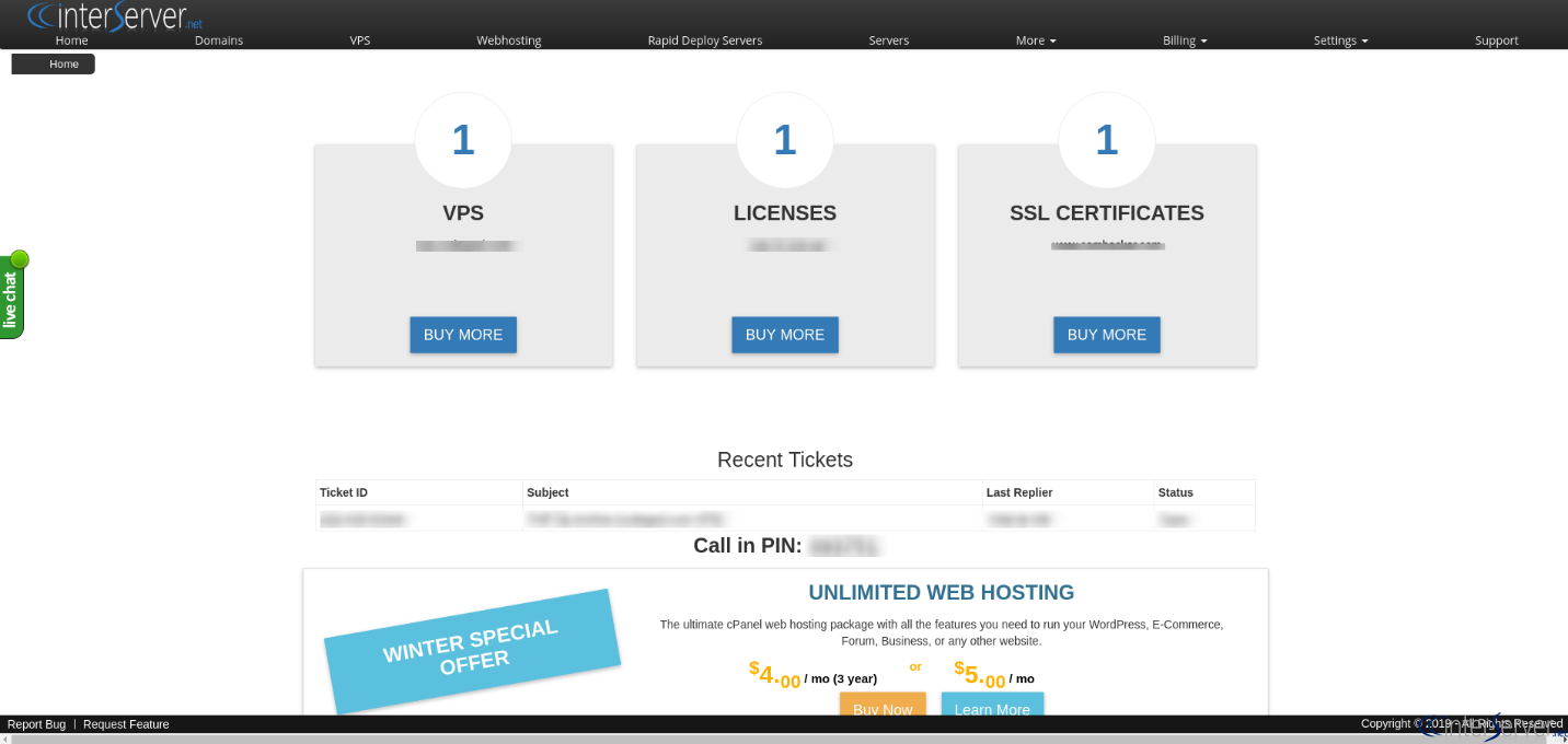 Cancel VPS