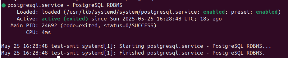 How to Install and Configure PostgreSQL on Ubuntu 24.04 screenshot 1